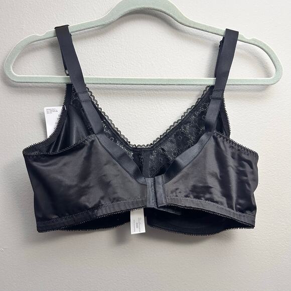 Underscore Unlined Underwire Black Bra 40DD - Picture 4 of 8